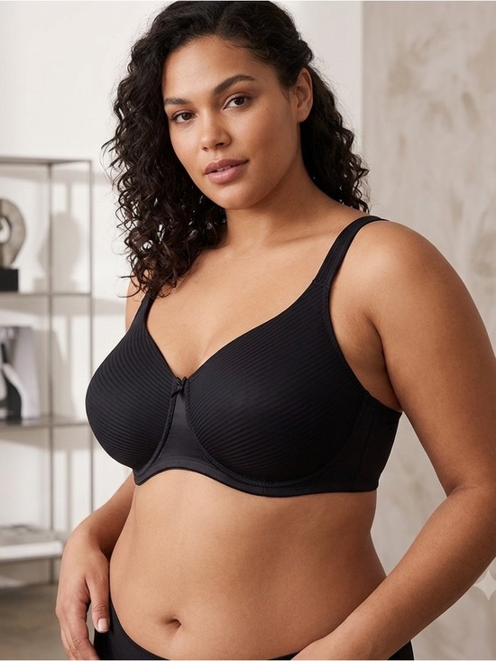 Vanity Fair Other - Vanity Fair Radiant Comfort Black Full Coverage Bra 40DD